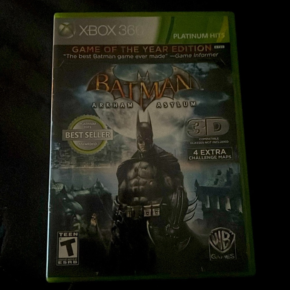 Xbox 360 Batman Arkham Asylum - like new